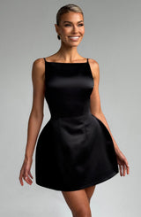TATE MINI DRESS - BLACK