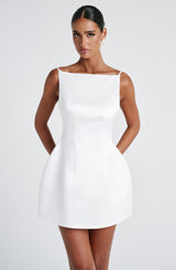 TATE MINI DRESS - IVORY