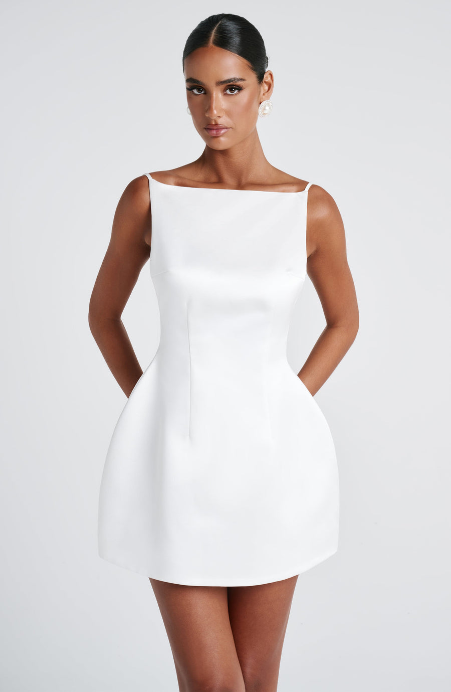 MINIVESTIDO TATE - MARFIL