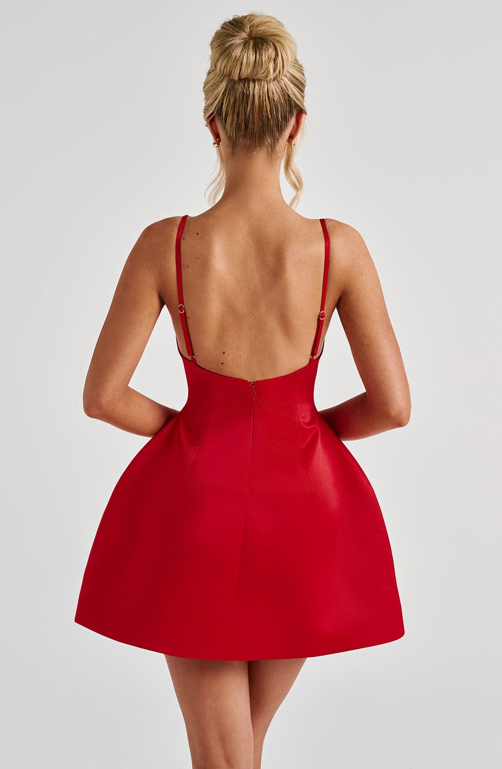 TATE MINI DRESS - RED