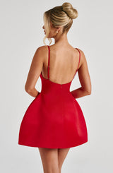 TATE MINI DRESS - RED