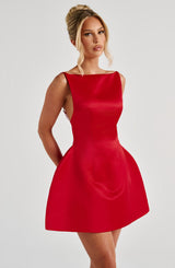 TATE MINI DRESS - RED