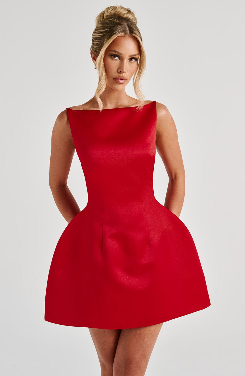 TATE MINI DRESS - RED