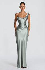 THALASSA MAXI DRESS - SAGE