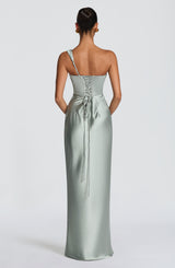 THALASSA MAXI DRESS - SAGE