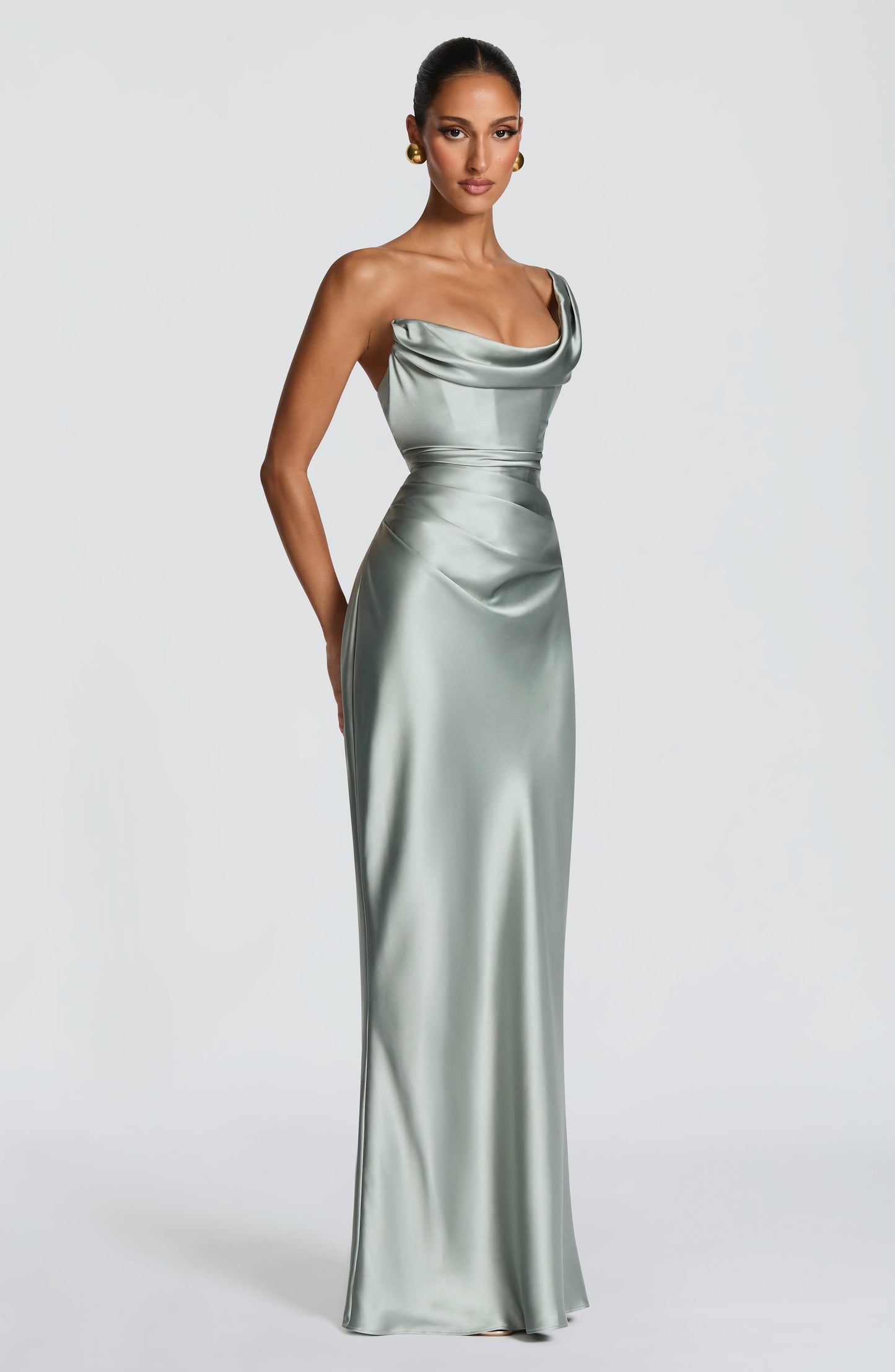 THALASSA MAXI DRESS - SAGE