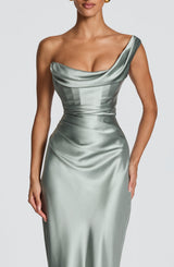 THALASSA MAXI DRESS - SAGE