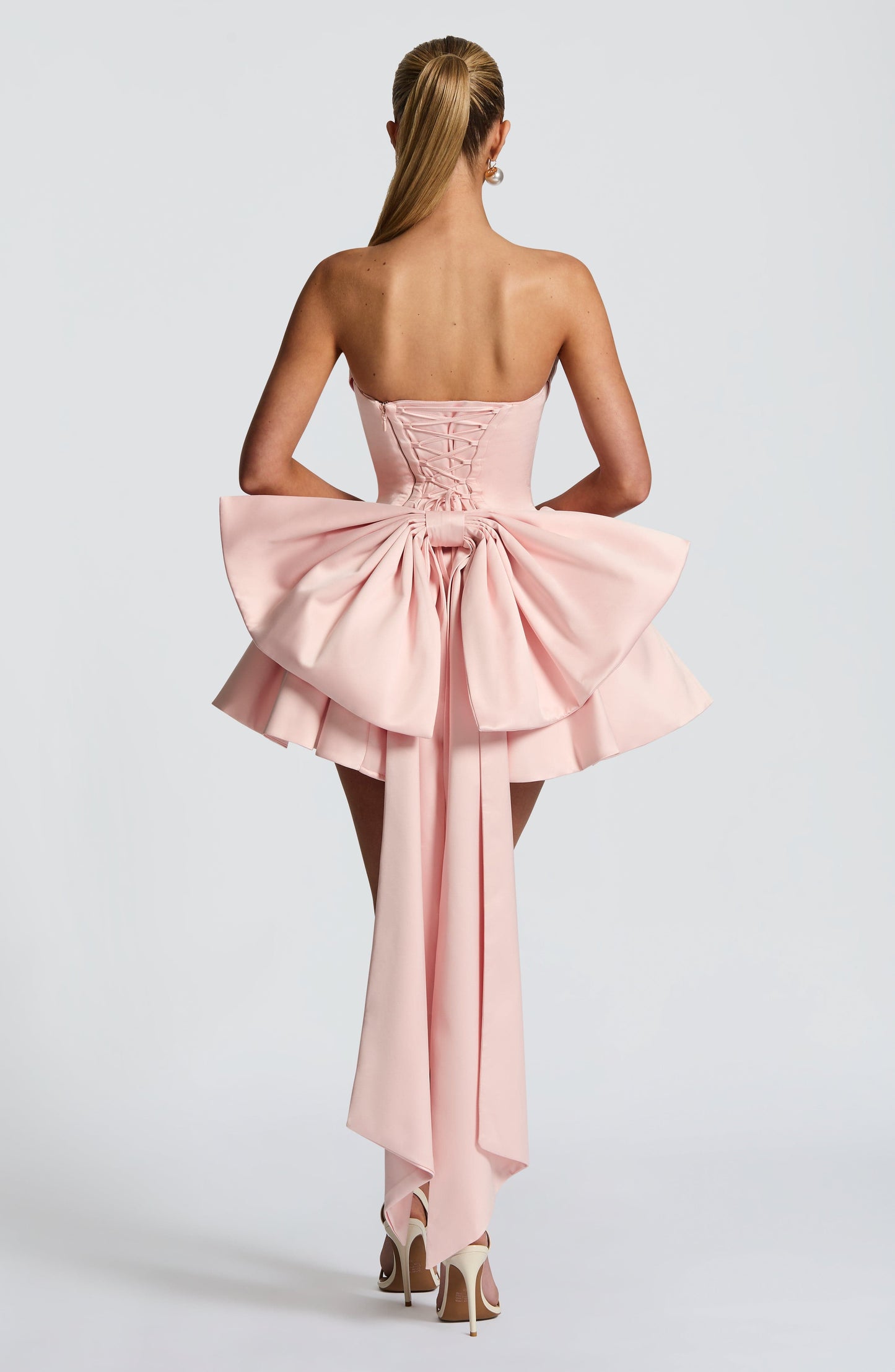 TRINITY MINI DRESS - BLUSH