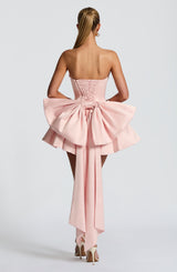 TRINITY MINI DRESS - BLUSH