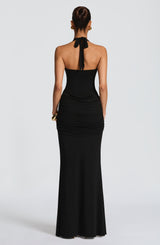 VENEDA MAXI DRESS - BLACK