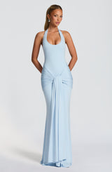 VENEDA MAXI DRESS - GLACIER BLUE