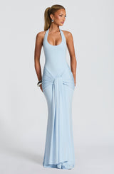 VENEDA MAXI DRESS - GLACIER BLUE