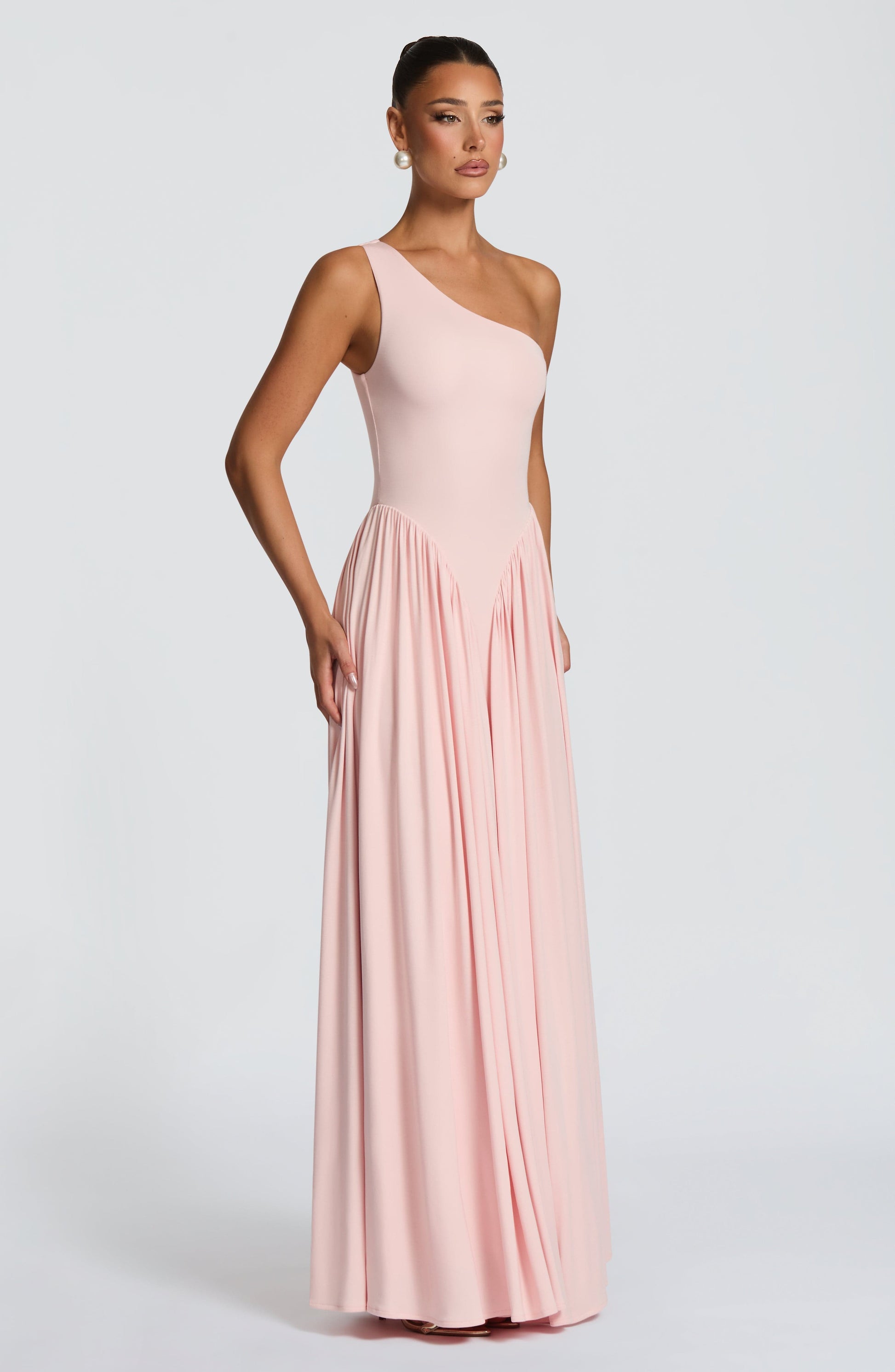VESPERA MAXI DRESS - SOFT BLUSH
