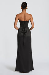 VESSA MAXI DRESS - BLACK
