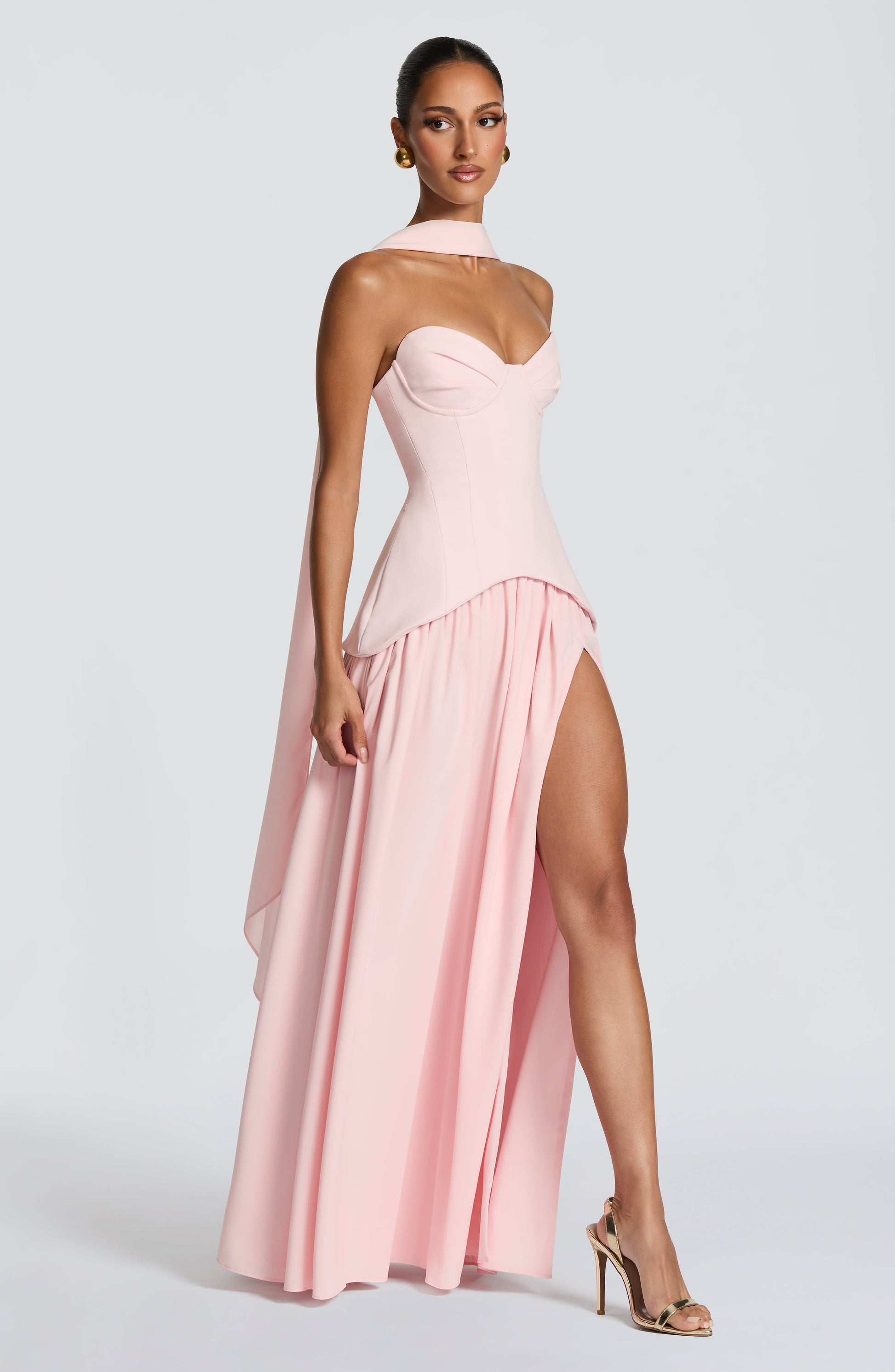 VIETTA MAXI DRESS - BLUSH