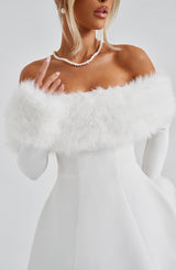 VILLANELLE MINI DRESS - IVORY