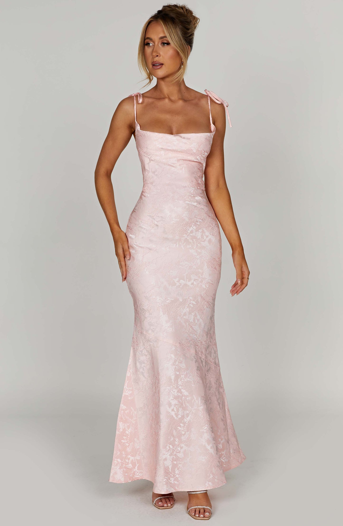 WHITNEY MAXI DRESS - BLUSH