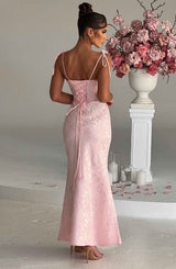 WHITNEY MAXI DRESS - BLUSH