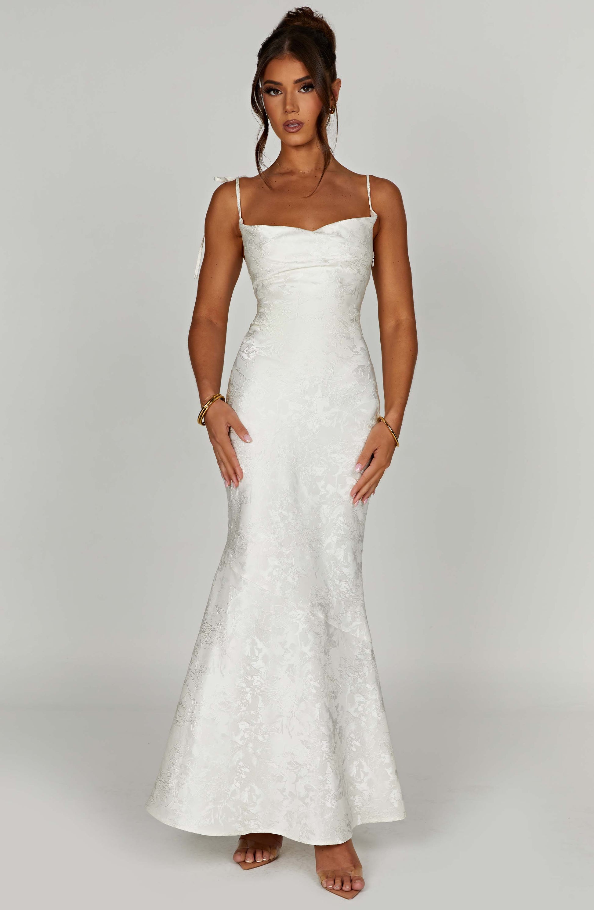 WHITNEY MAXI DRESS - IVORY