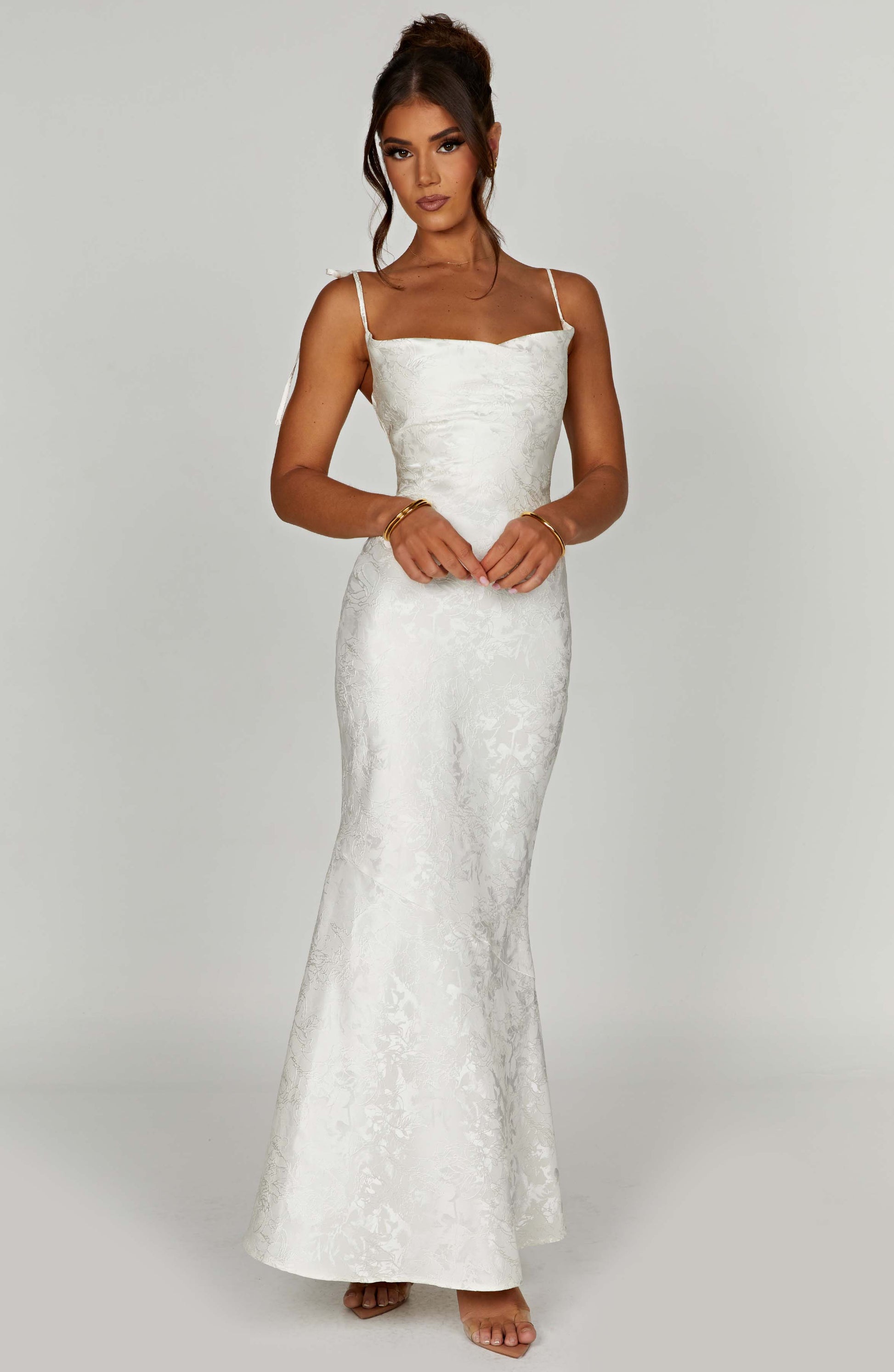 WHITNEY MAXI DRESS - IVORY