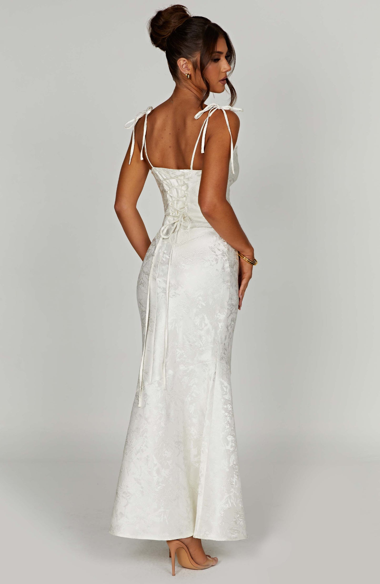 WHITNEY MAXI DRESS - IVORY