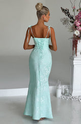 WHITNEY MAXI DRESS - MINT