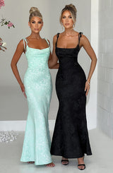 WHITNEY MAXI DRESS - MINT
