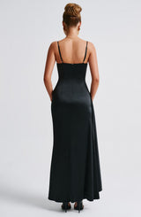 WINONA MAXI DRESS - BLACK