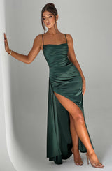 WINONA MAXI DRESS - EMERALD