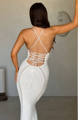 XANTHE MAXI DRESS - WHITE