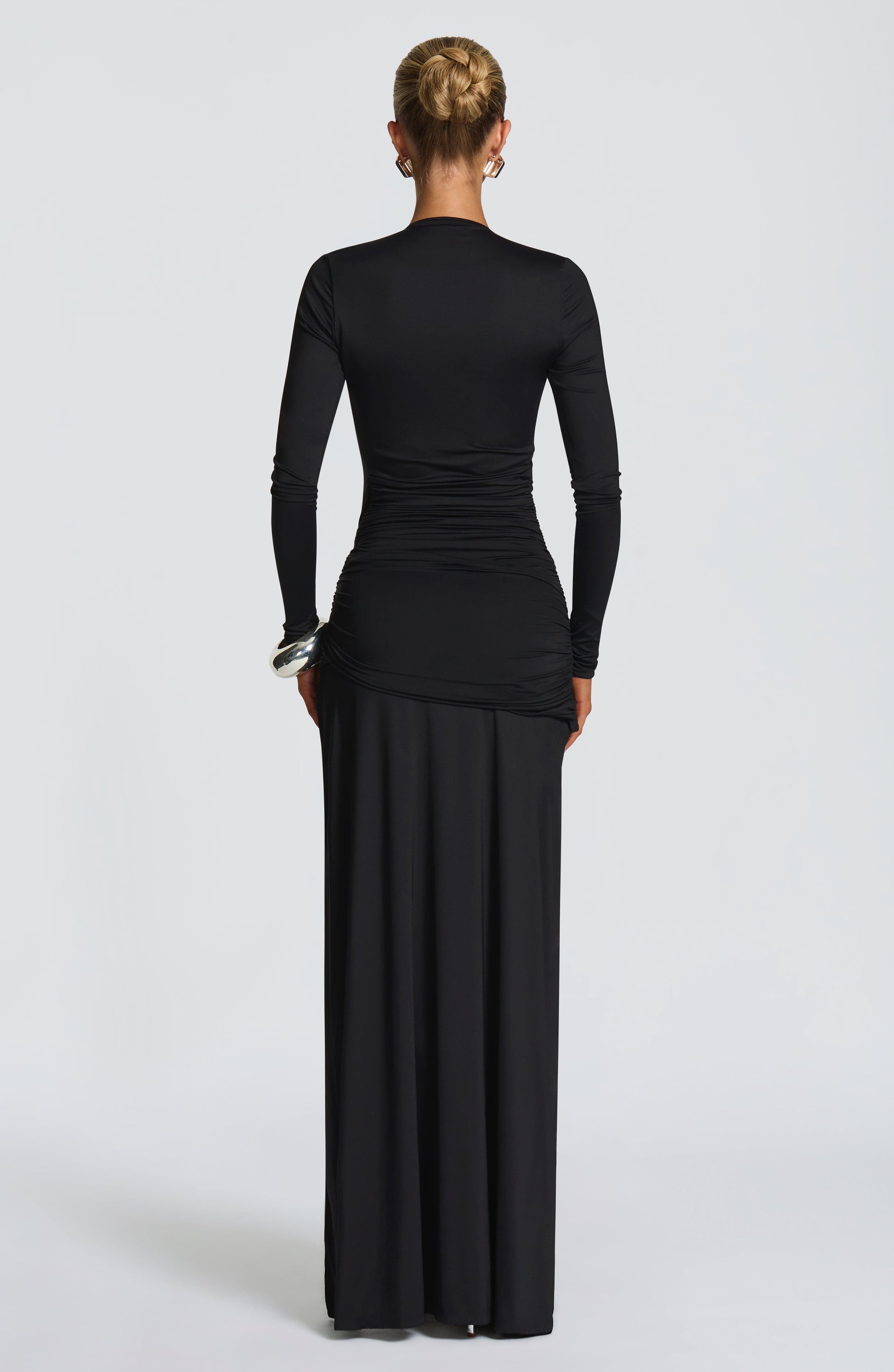 YSABELLA MAXI DRESS - BLACK