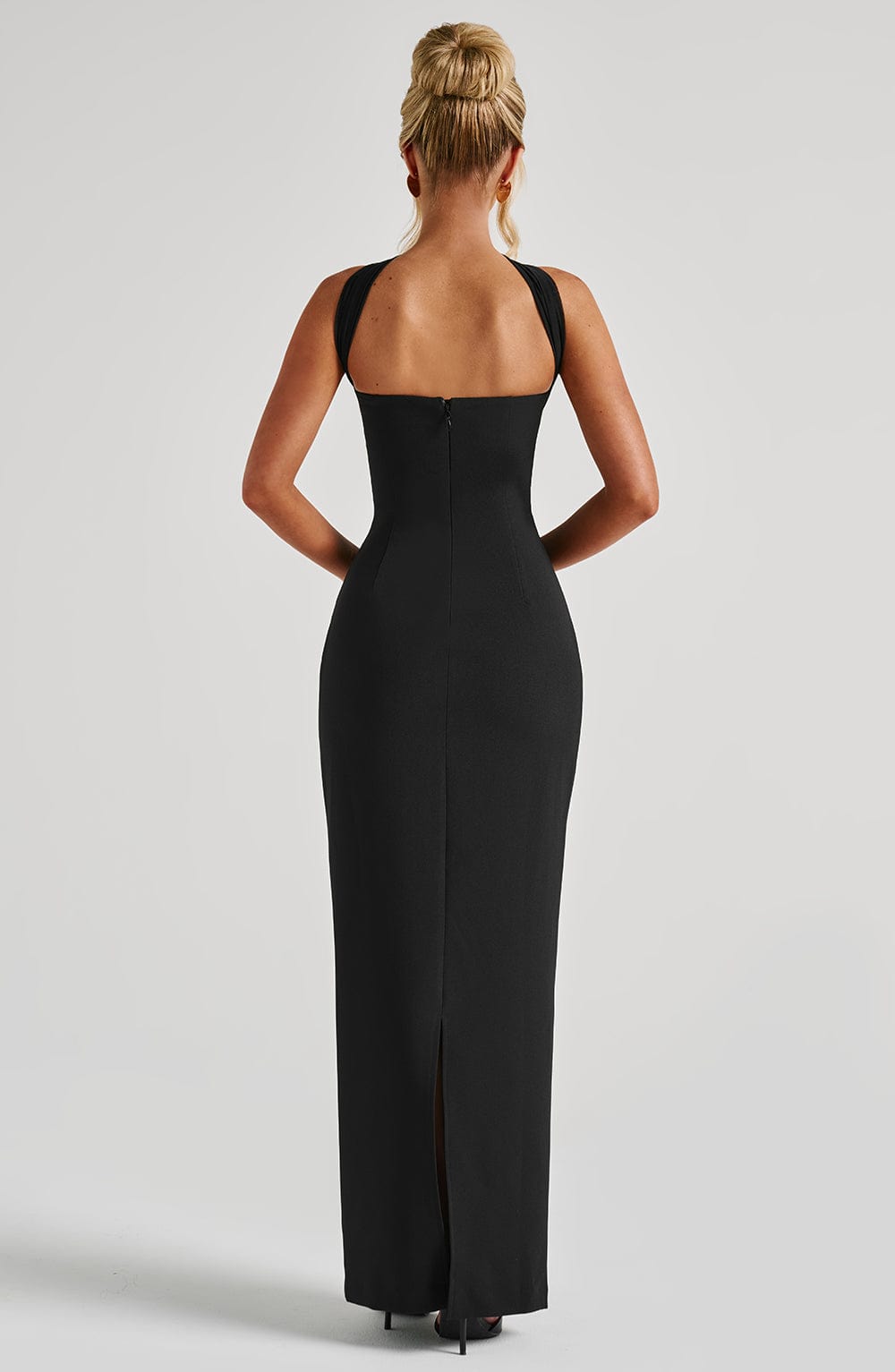 YULIA MAXI DRESS - BLACK