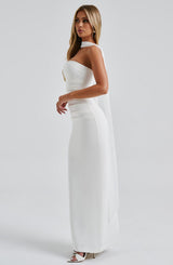 YULIA MAXI DRESS - IVORY