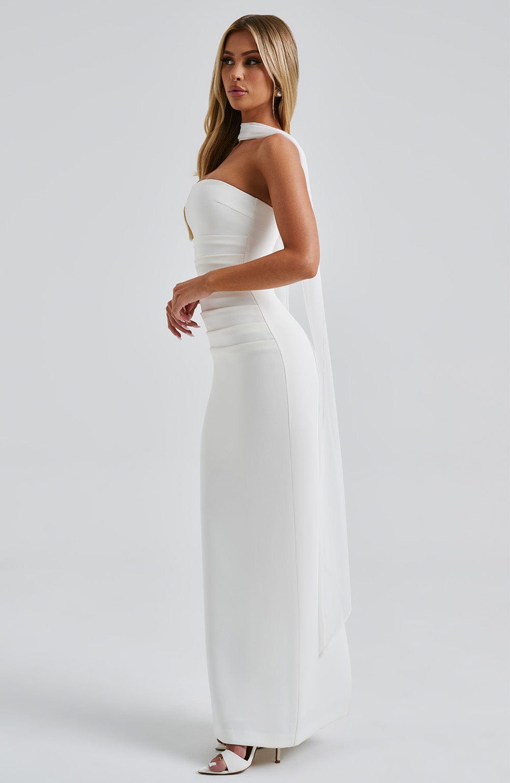 YULIA MAXI DRESS - IVORY