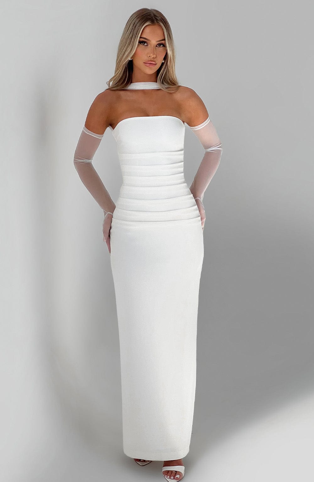 YULIA MAXI DRESS - IVORY