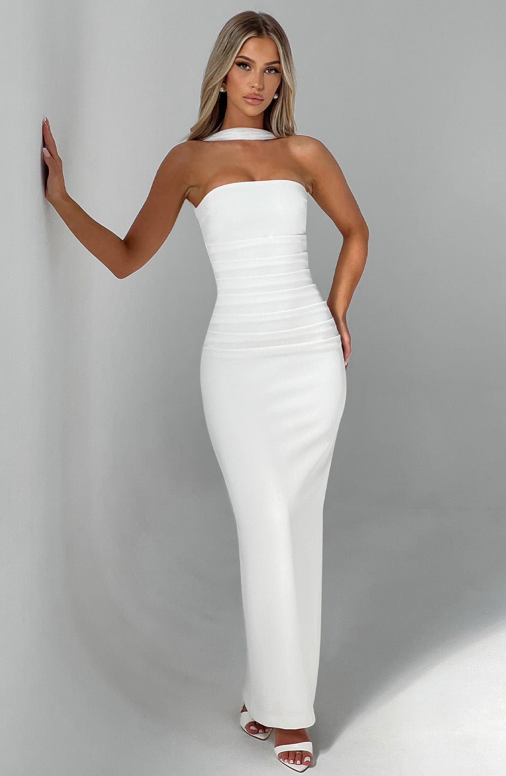 YULIA MAXI DRESS - IVORY