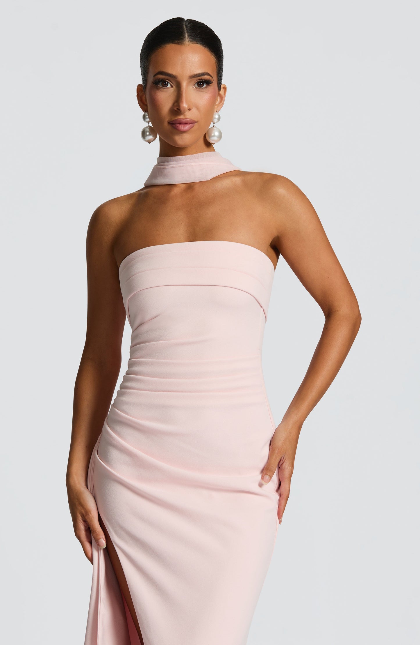 ZAFIRA MAXI DRESS - BLUSH