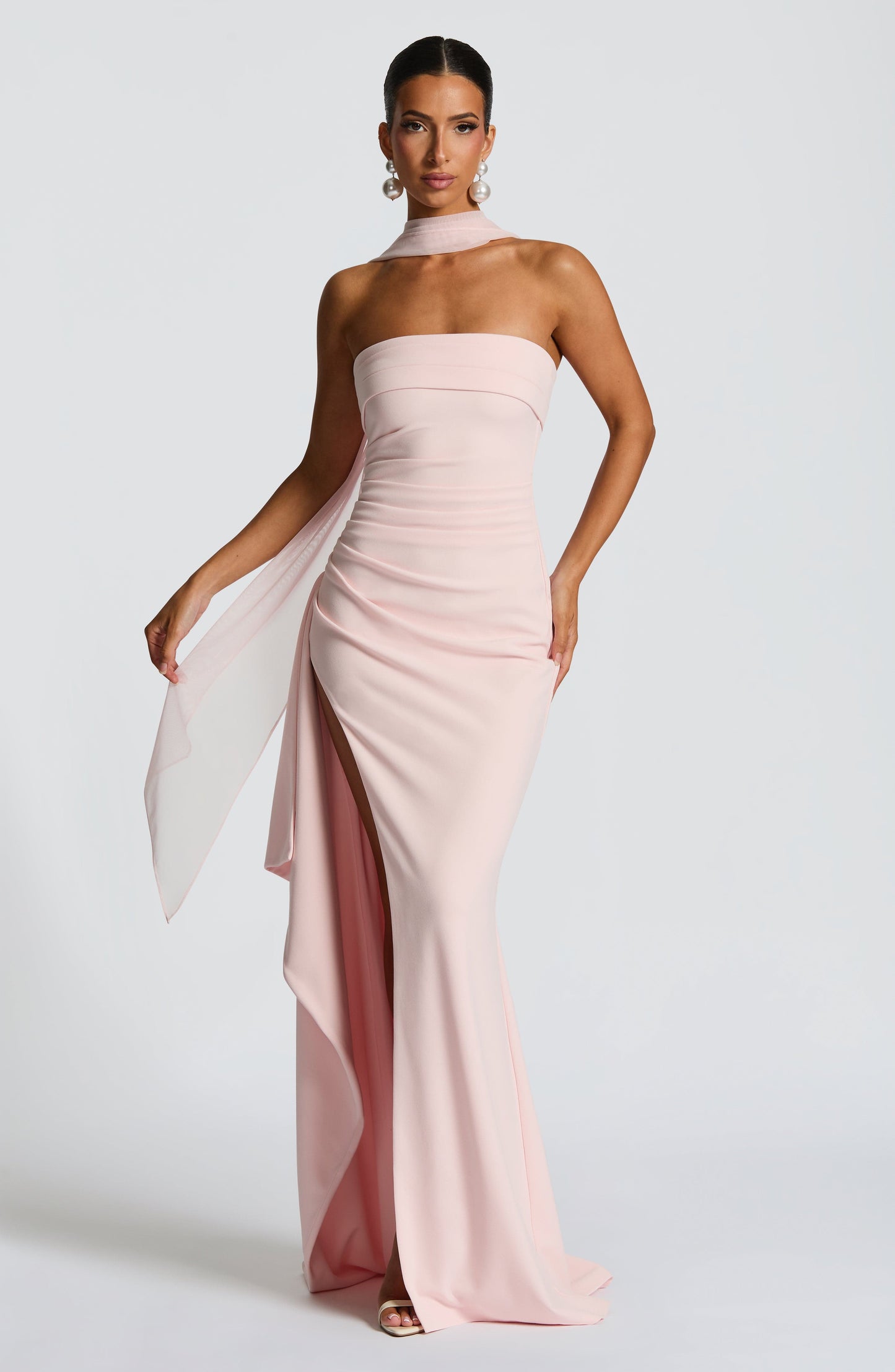 ZAFIRA MAXI DRESS - BLUSH