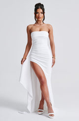 ZAFIRA MAXI DRESS - WHITE