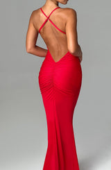 ZELDA MAXI DRESS - RED
