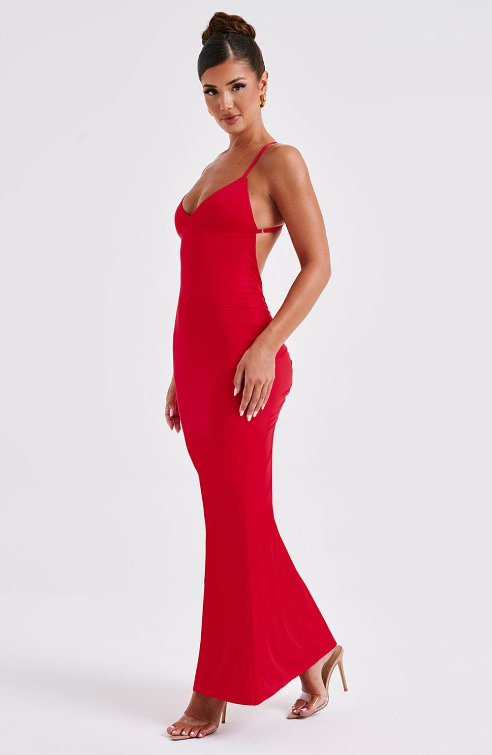 ZELDA MAXI DRESS - RED
