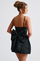 ZOELLA MINI DRESS - BLACK