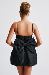 ZOELLA MINI DRESS - BLACK
