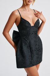 ZOELLA MINI DRESS - BLACK