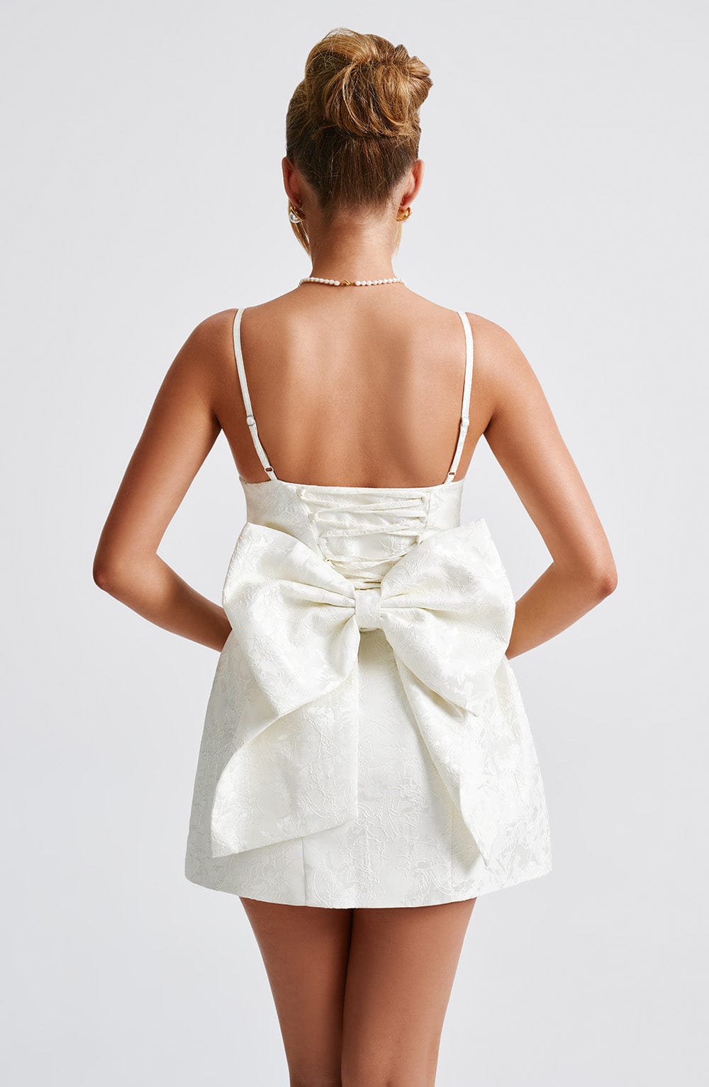 ZOELLA MINI DRESS - IVORY